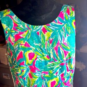 Lilly Pulitzer midi high dress.